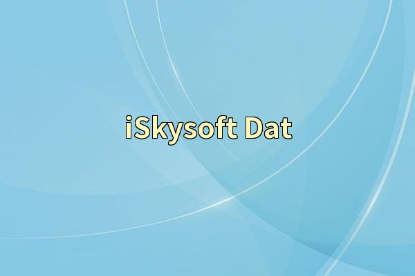 iSkysoft Dat
